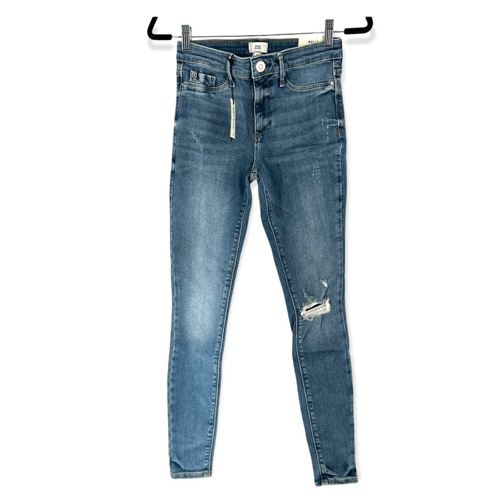 River Island X Molly Women's Medium Denim Mid Rise Jegging